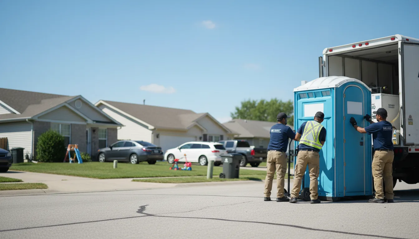 Standard Porta Potty Rentals in Hineston, LA near me
